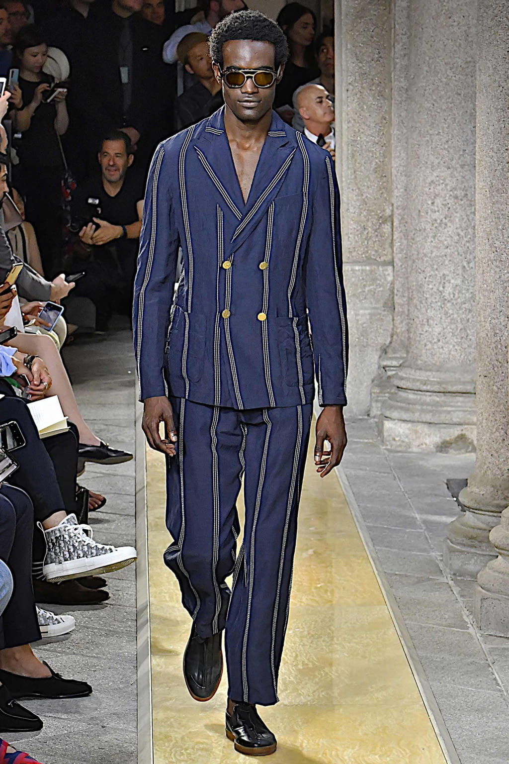 Fashion Week Milan Spring/Summer 2020 look 64 from the Giorgio Armani collection 男装