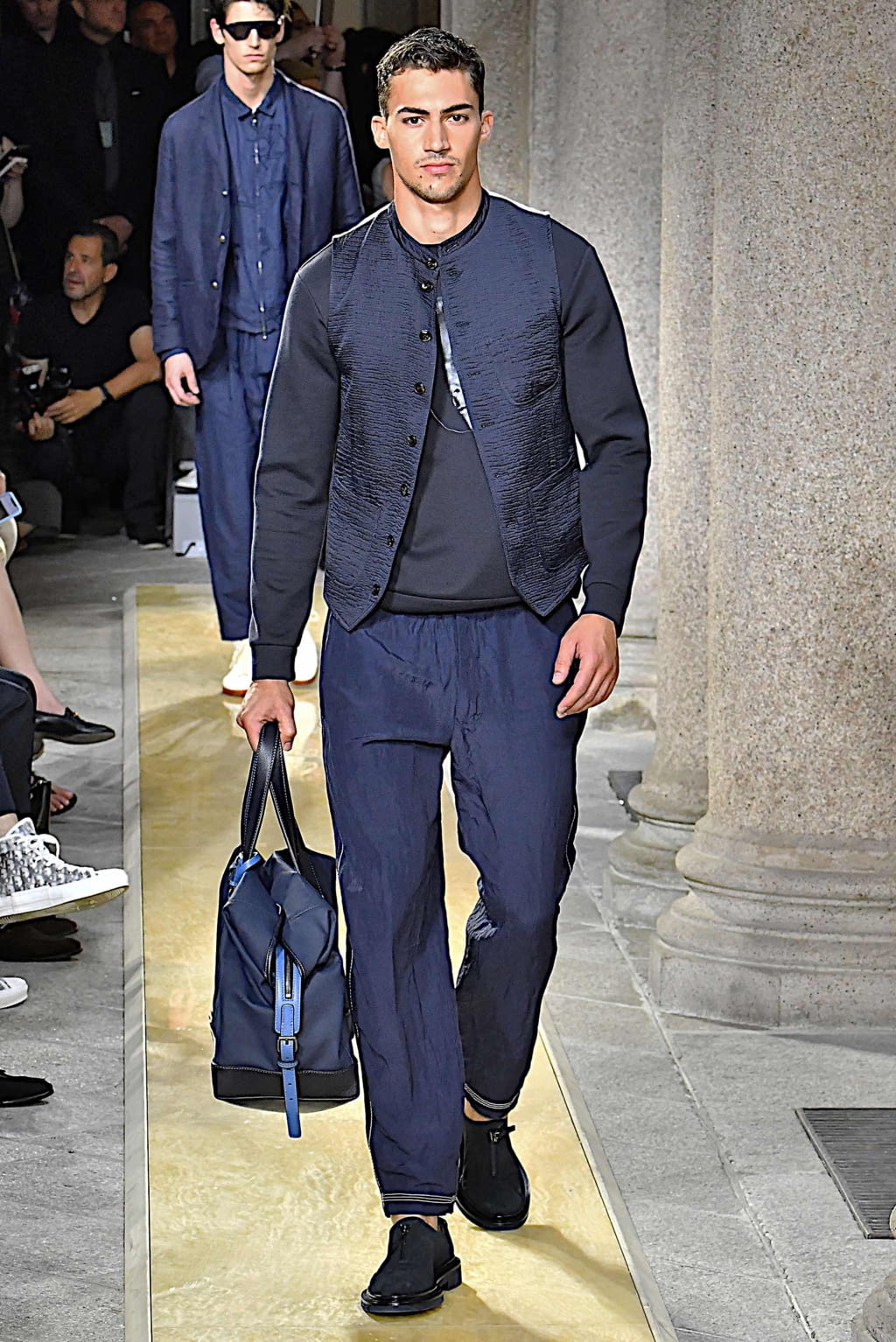 Fashion Week Milan Spring/Summer 2020 look 66 from the Giorgio Armani collection menswear