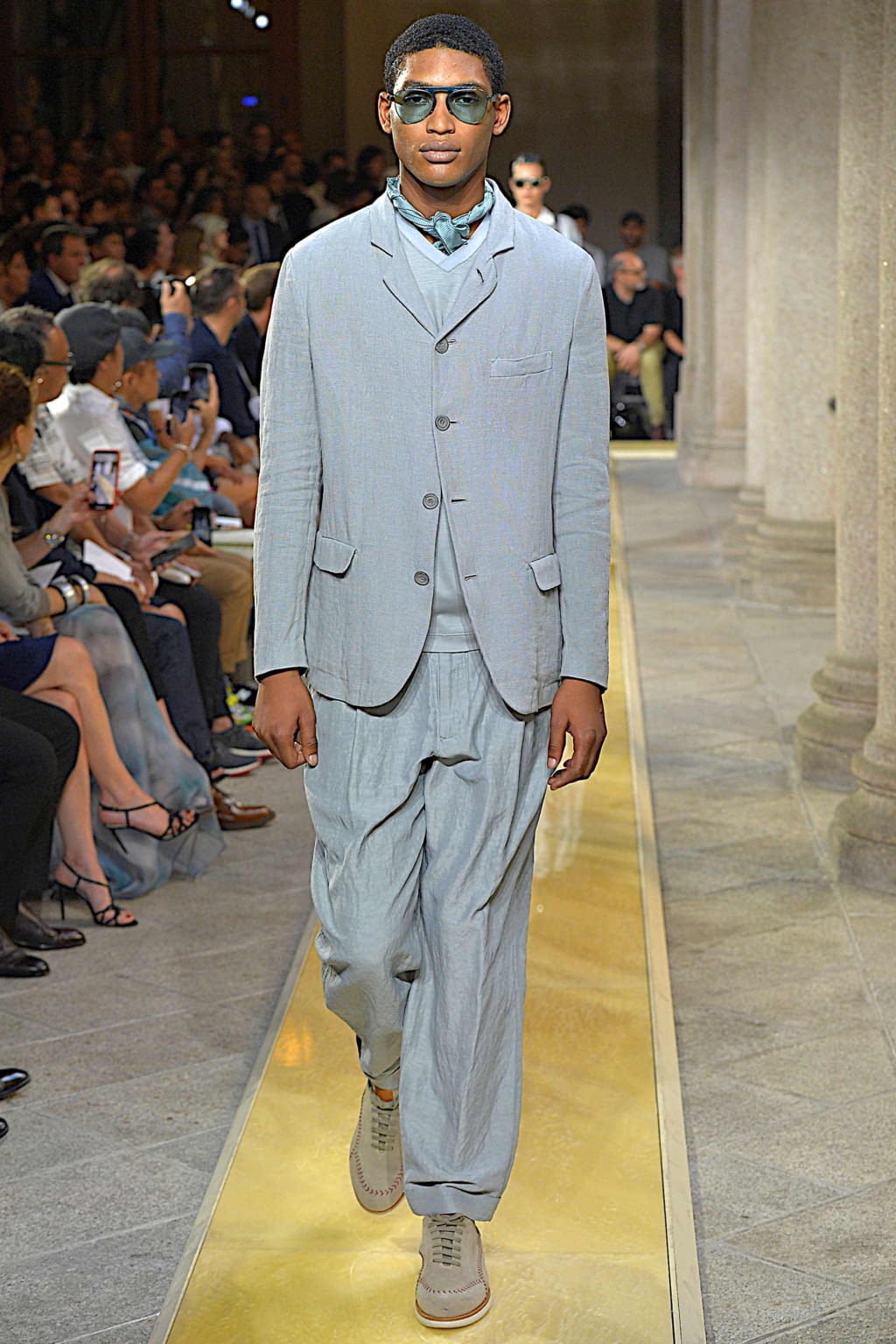 Fashion Week Milan Spring/Summer 2020 look 68 from the Giorgio Armani collection menswear