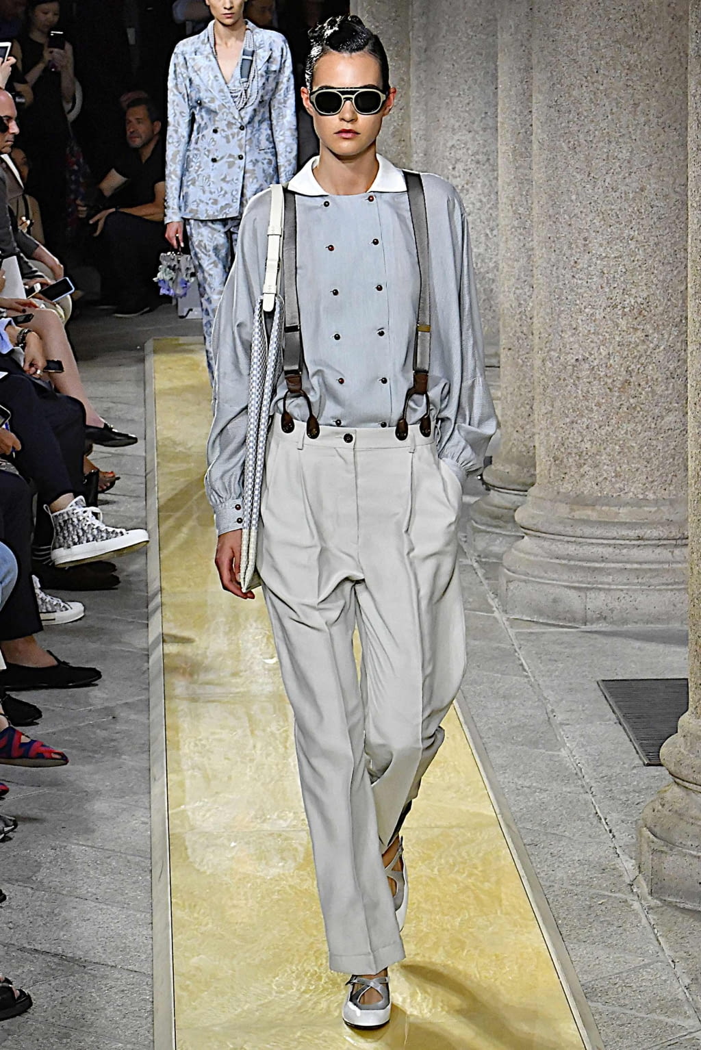 Fashion Week Milan Spring/Summer 2020 look 70 from the Giorgio Armani collection menswear