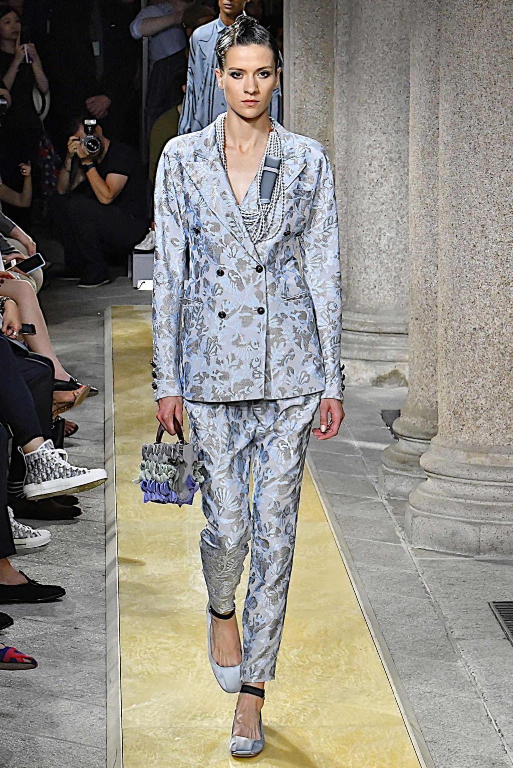 Fashion Week Milan Spring/Summer 2020 look 71 from the Giorgio Armani collection 男装