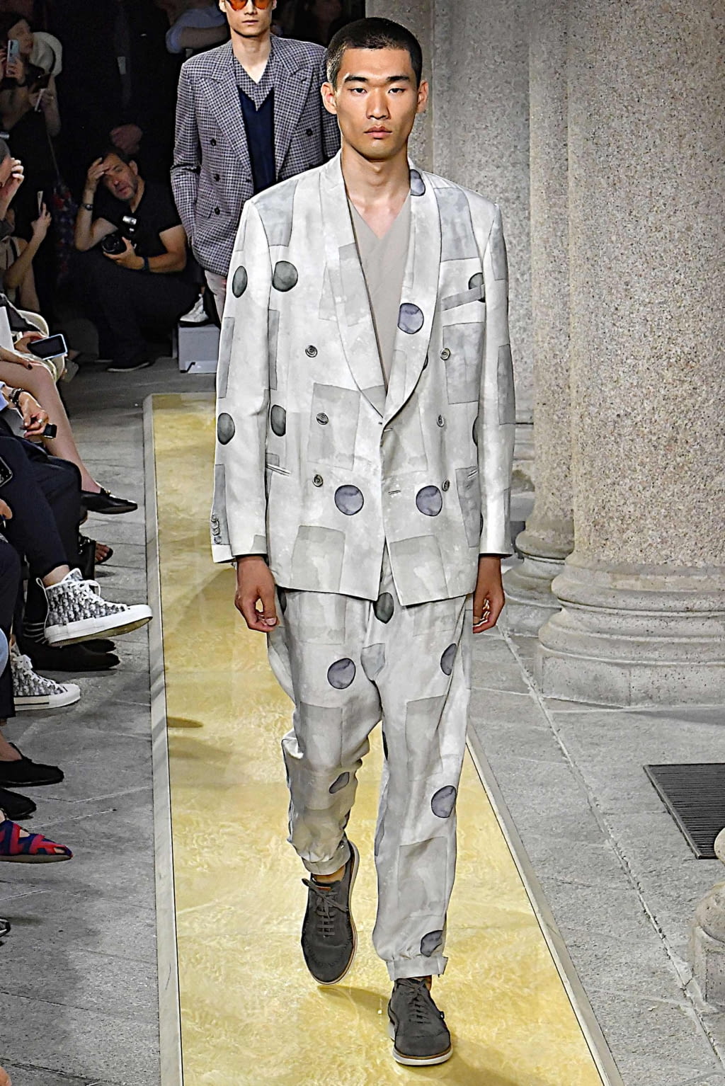 Fashion Week Milan Spring/Summer 2020 look 78 from the Giorgio Armani collection 男装