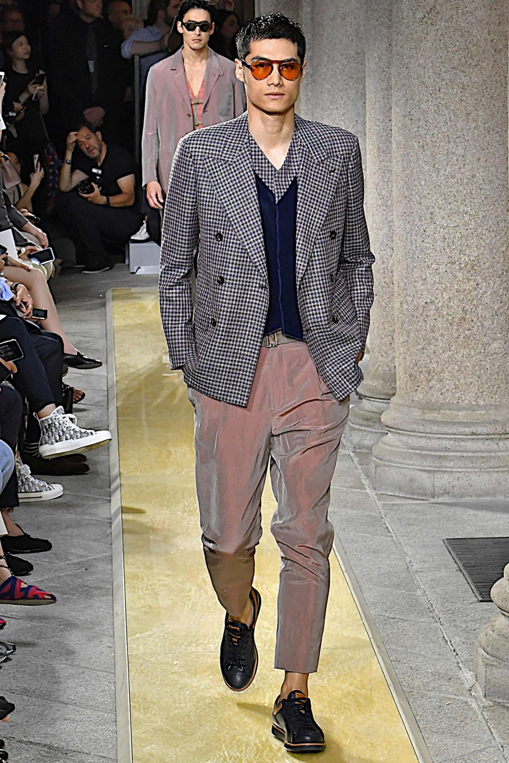 Fashion Week Milan Spring/Summer 2020 look 77 from the Giorgio Armani collection menswear
