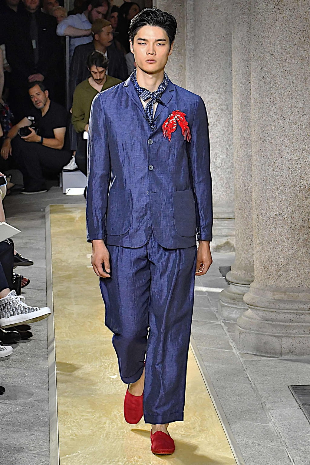 Fashion Week Milan Spring/Summer 2020 look 89 from the Giorgio Armani collection 男装