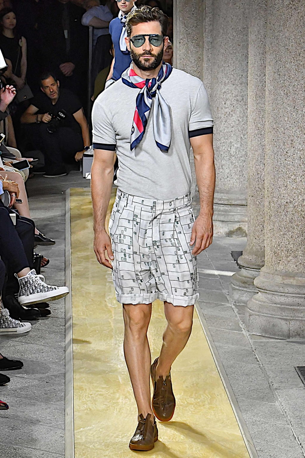 Fashion Week Milan Spring/Summer 2020 look 93 from the Giorgio Armani collection 男装