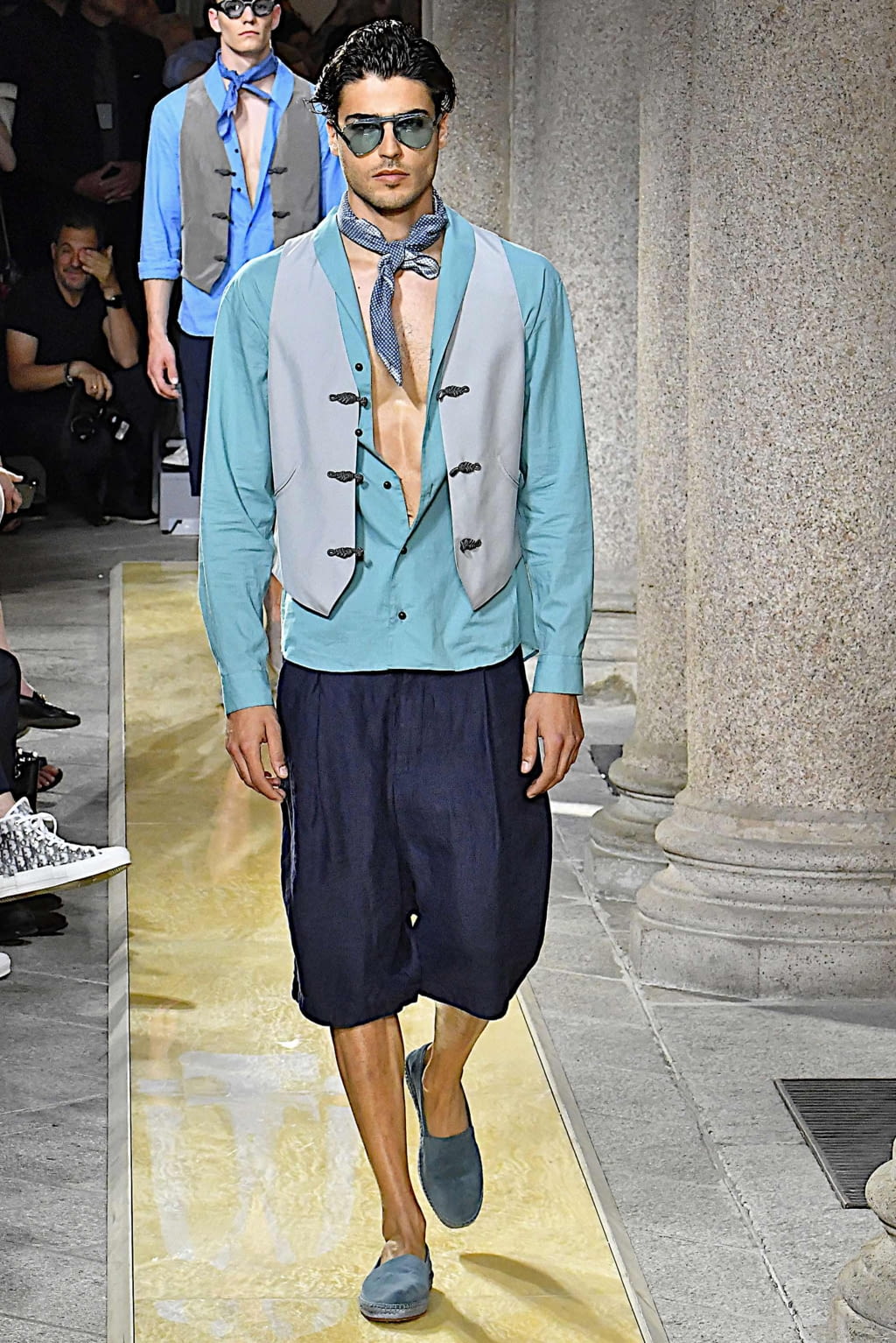 Fashion Week Milan Spring/Summer 2020 look 96 from the Giorgio Armani collection menswear