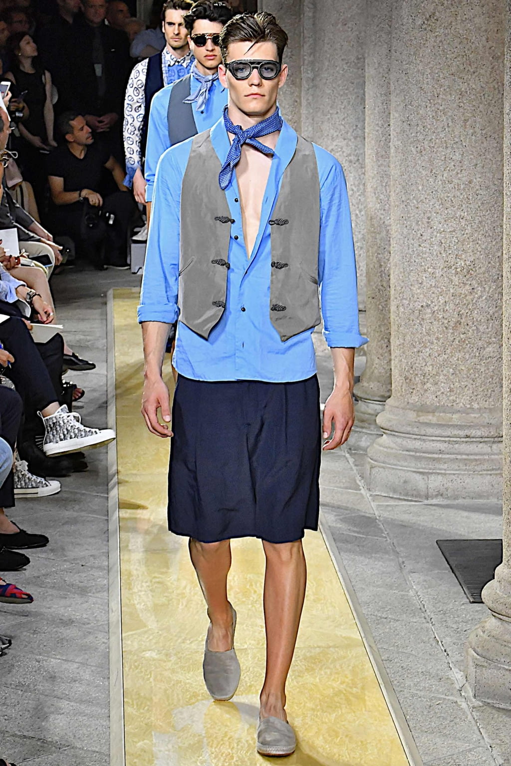 Fashion Week Milan Spring/Summer 2020 look 97 from the Giorgio Armani collection menswear