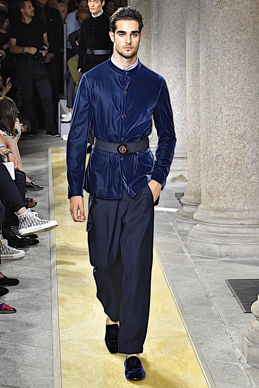 Fashion Week Milan Spring/Summer 2020 look 101 from the Giorgio Armani collection menswear