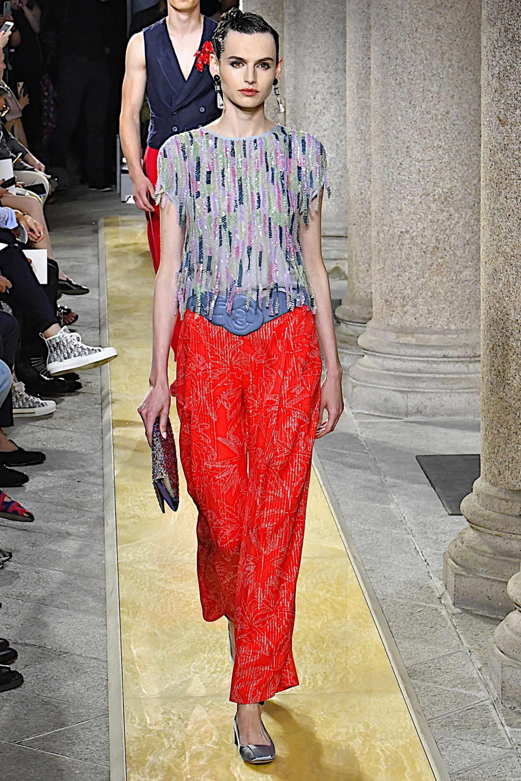 Fashion Week Milan Spring/Summer 2020 look 107 de la collection Giorgio Armani menswear