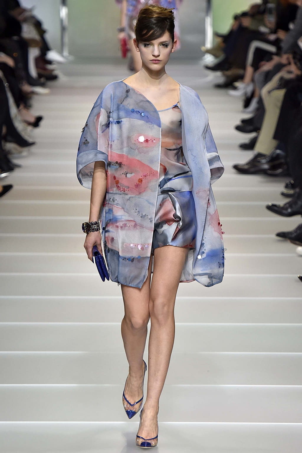Fashion Week Paris Spring/Summer 2018 look 18 de la collection Giorgio Armani Privé couture