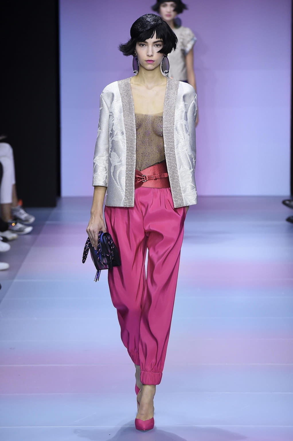 Fashion Week Paris Spring/Summer 2020 look 3 de la collection Giorgio Armani Privé couture