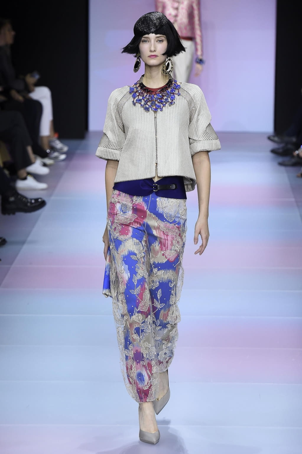 Fashion Week Paris Spring/Summer 2020 look 10 de la collection Giorgio Armani Privé couture