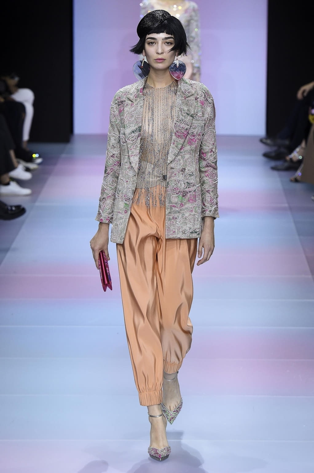 Fashion Week Paris Spring/Summer 2020 look 12 de la collection Giorgio Armani Privé couture