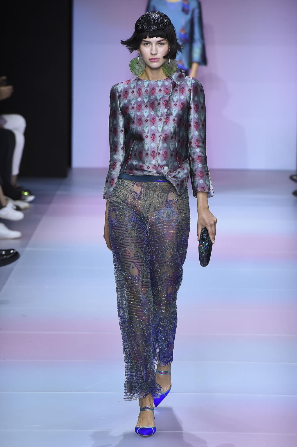 Fashion Week Paris Spring/Summer 2020 look 16 from the Giorgio Armani Privé collection couture