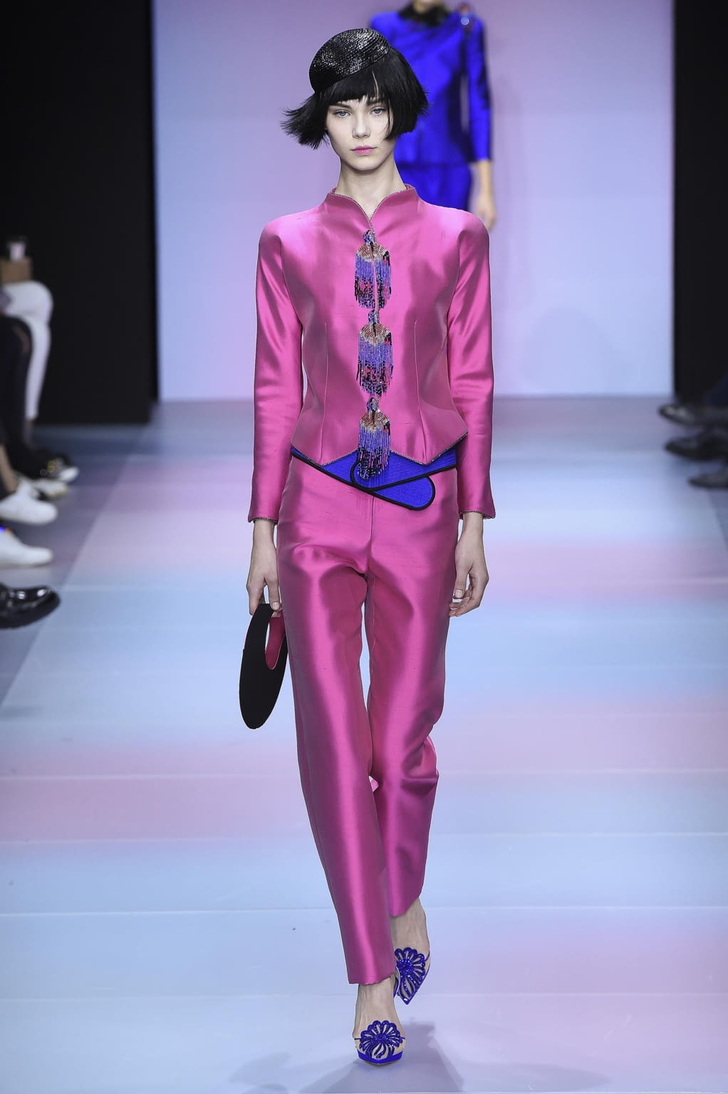 Fashion Week Paris Spring/Summer 2020 look 20 from the Giorgio Armani Privé collection couture