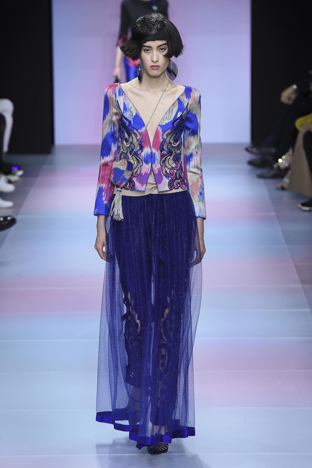 Fashion Week Paris Spring/Summer 2020 look 23 from the Giorgio Armani Privé collection couture