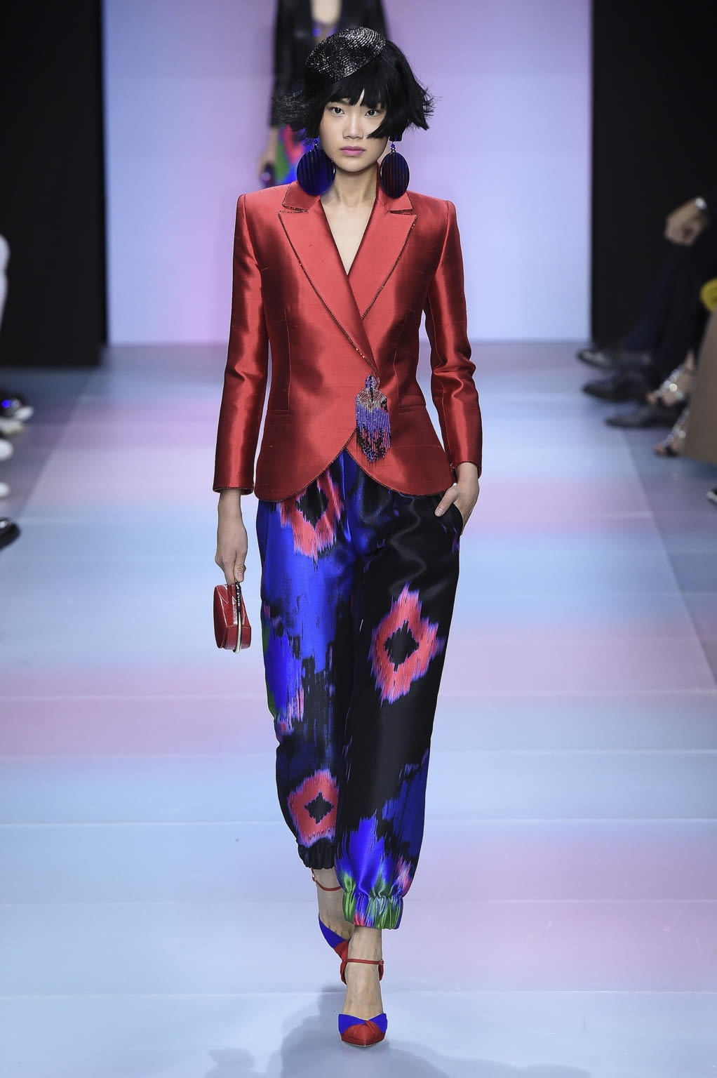 Fashion Week Paris Spring/Summer 2020 look 25 de la collection Giorgio Armani Privé couture