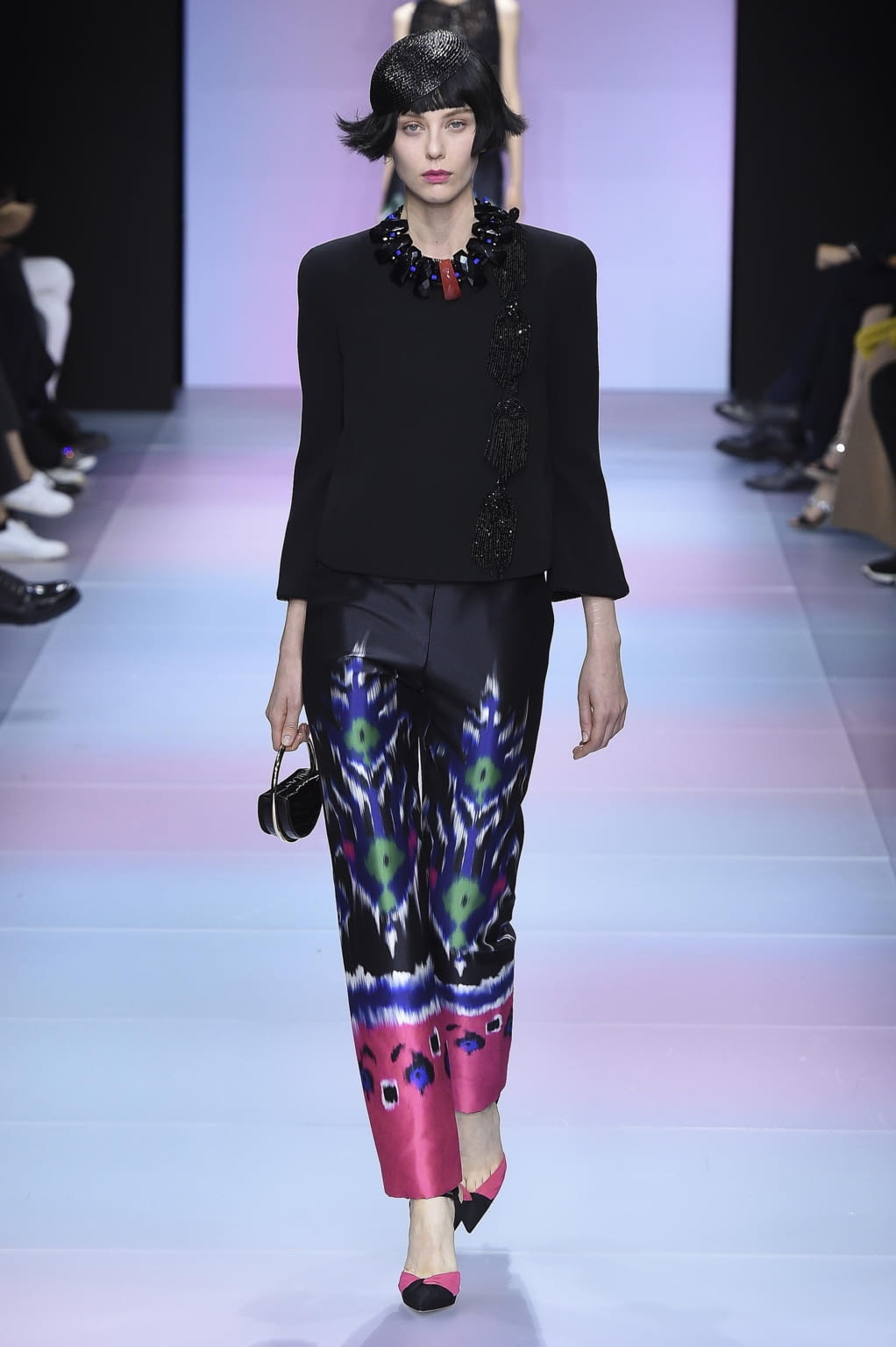 Fashion Week Paris Spring/Summer 2020 look 31 de la collection Giorgio Armani Privé couture