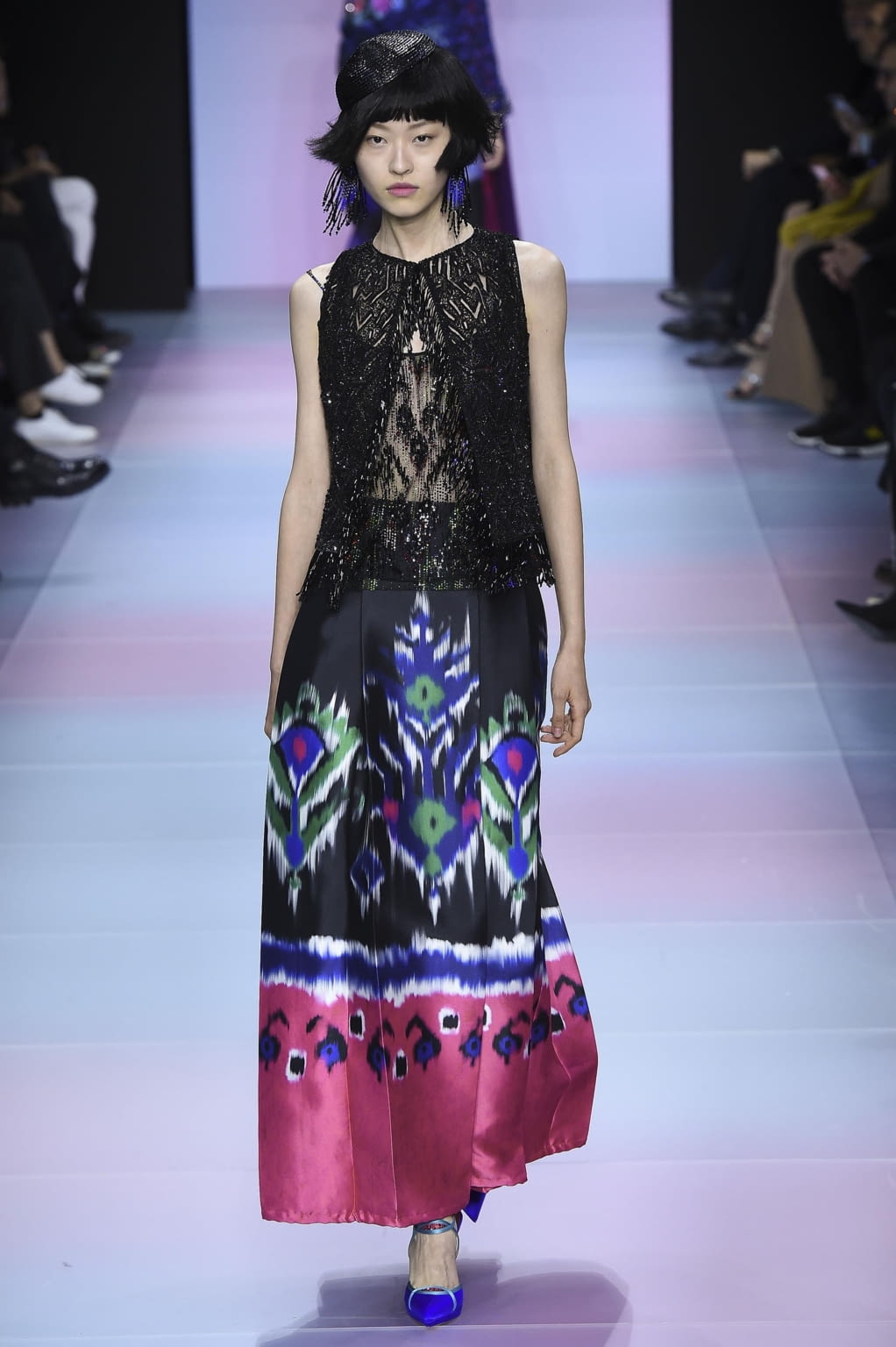 Fashion Week Paris Spring/Summer 2020 look 32 from the Giorgio Armani Privé collection couture