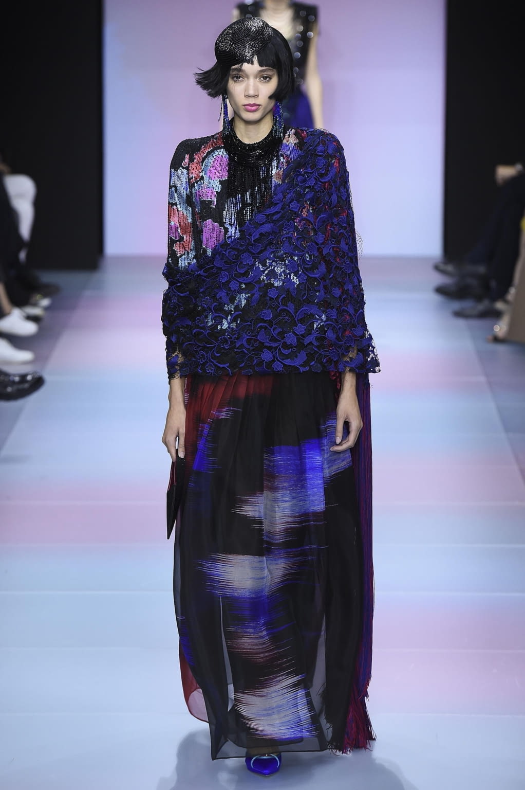 Fashion Week Paris Spring/Summer 2020 look 33 from the Giorgio Armani Privé collection couture