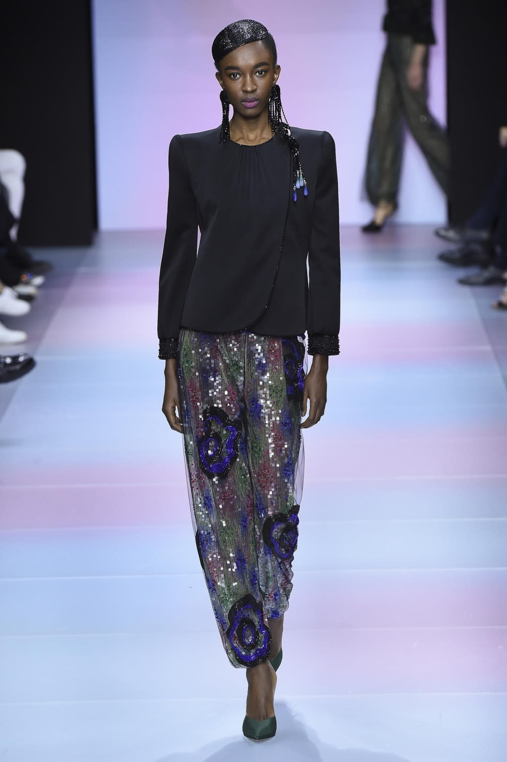 Fashion Week Paris Spring/Summer 2020 look 36 from the Giorgio Armani Privé collection couture