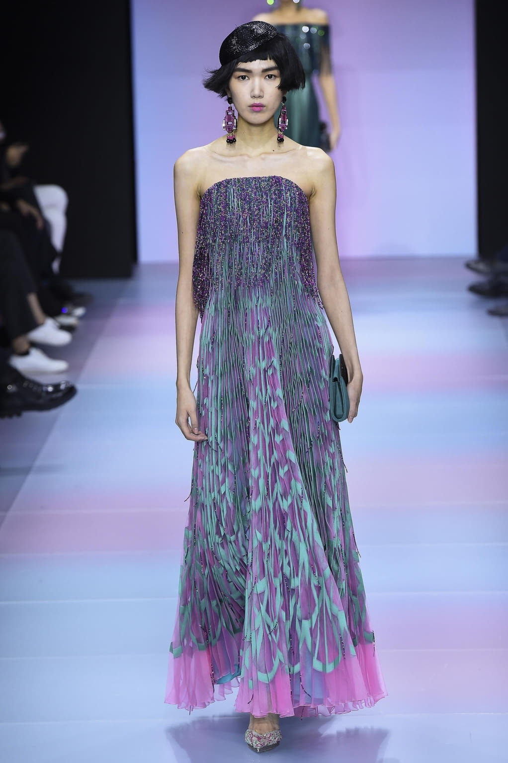 Fashion Week Paris Spring/Summer 2020 look 39 from the Giorgio Armani Privé collection couture