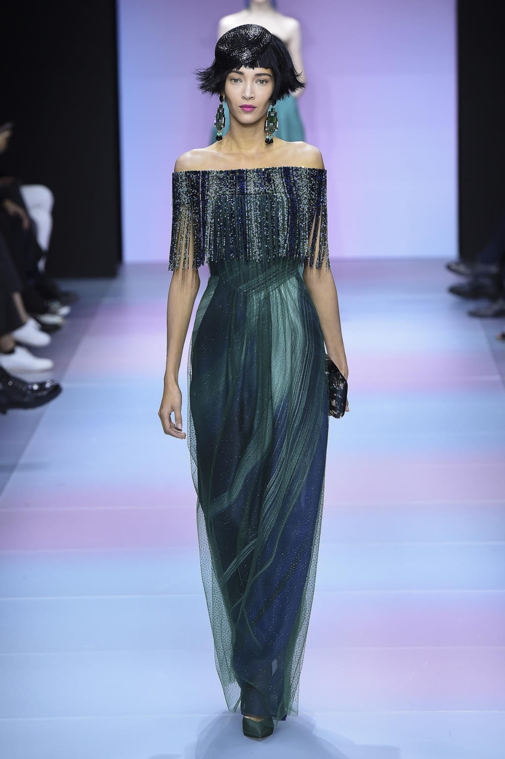 Fashion Week Paris Spring/Summer 2020 look 40 from the Giorgio Armani Privé collection couture