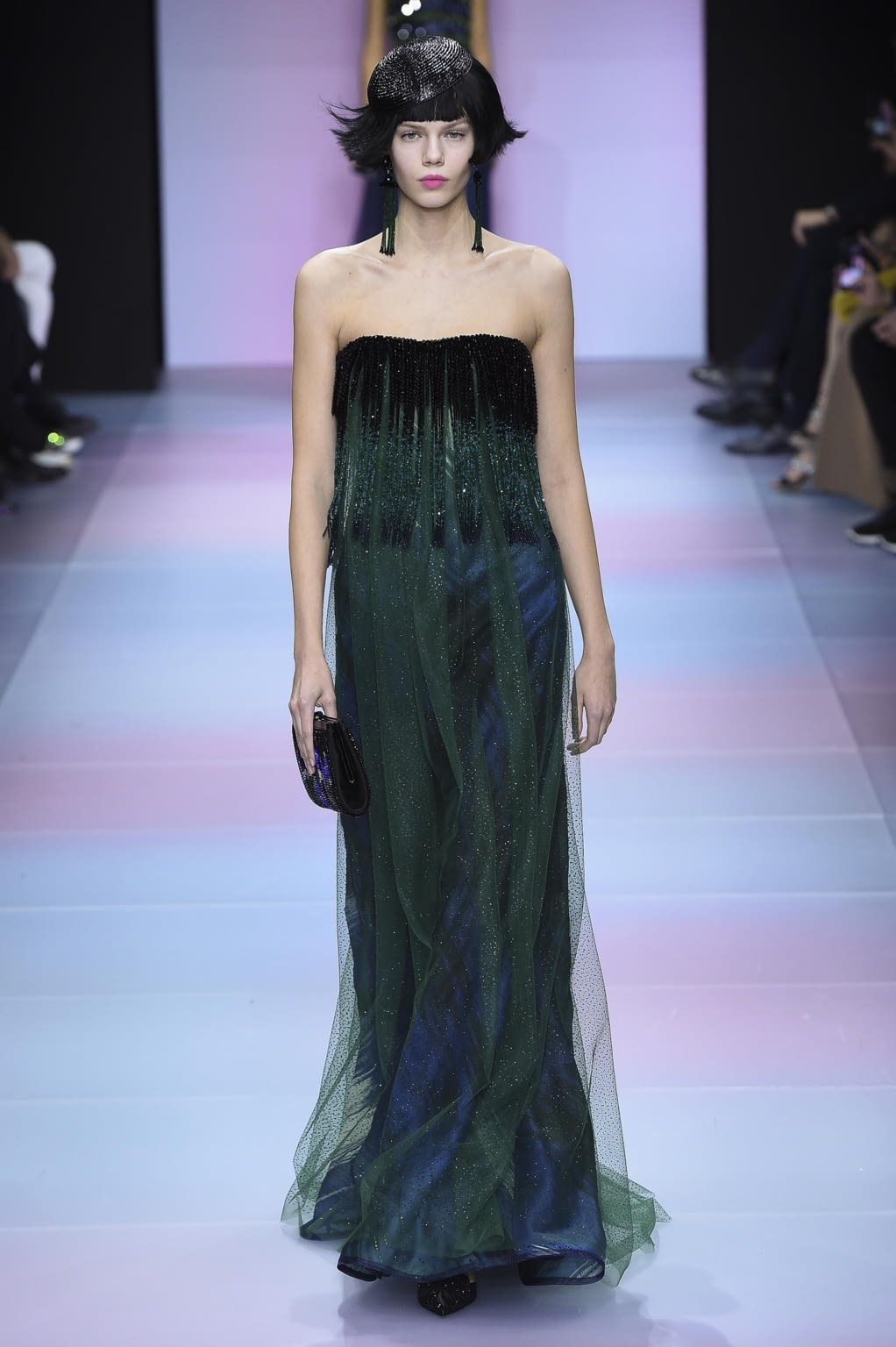 Fashion Week Paris Spring/Summer 2020 look 44 from the Giorgio Armani Privé collection couture