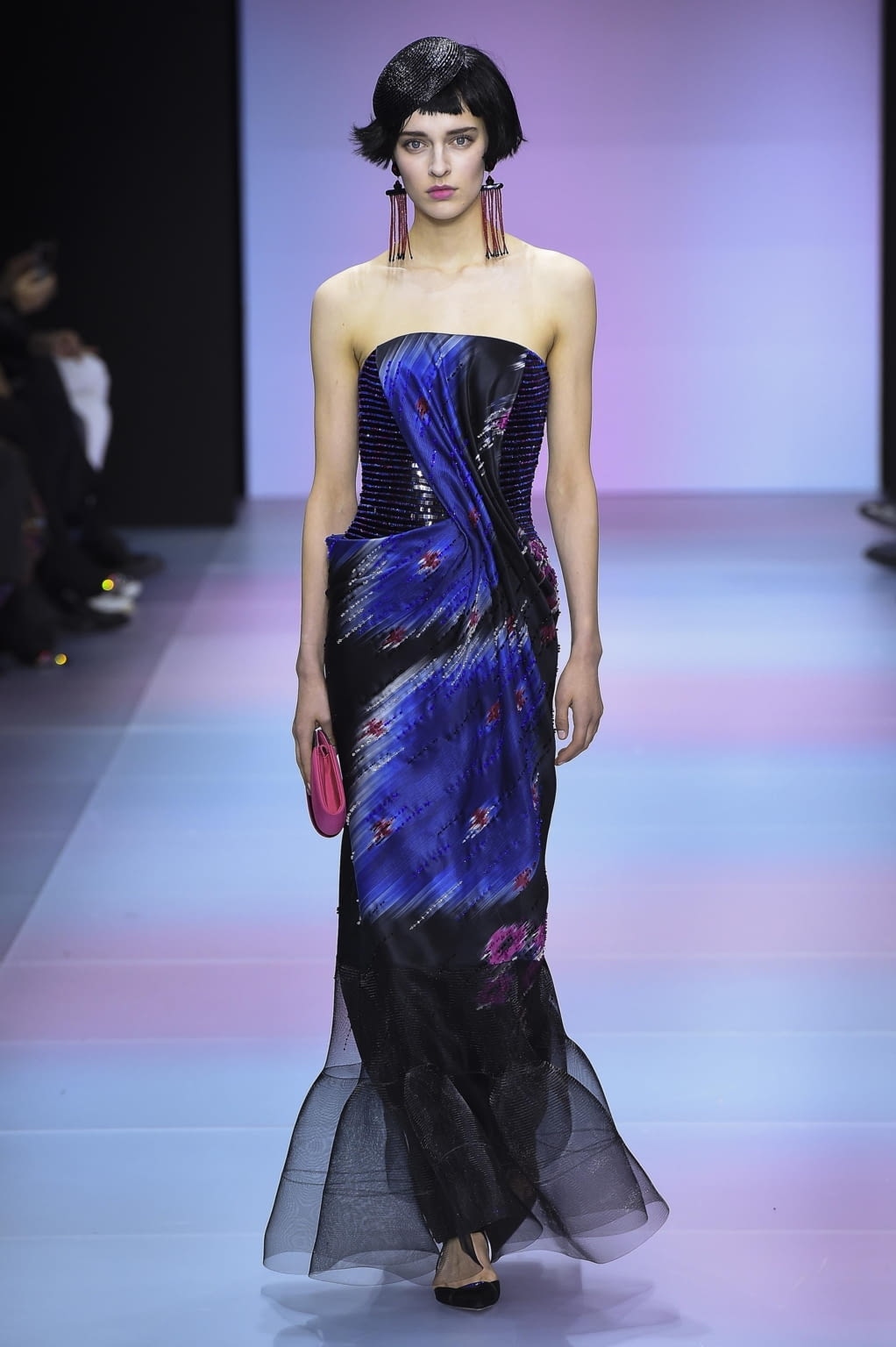 Fashion Week Paris Spring/Summer 2020 look 49 from the Giorgio Armani Privé collection couture