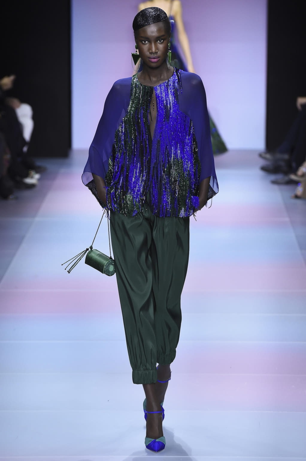 Fashion Week Paris Spring/Summer 2020 look 53 from the Giorgio Armani Privé collection 高级定制