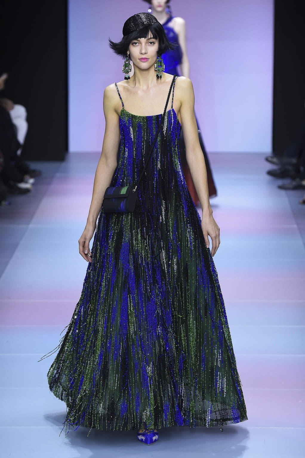 Fashion Week Paris Spring/Summer 2020 look 54 from the Giorgio Armani Privé collection couture