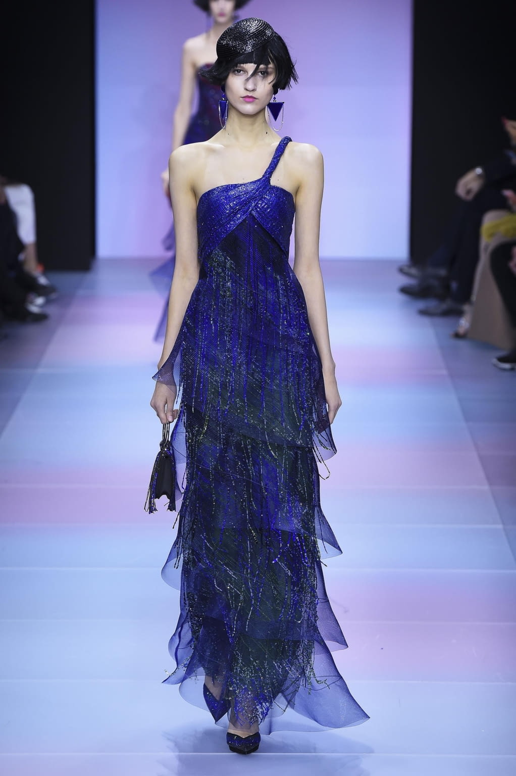 Fashion Week Paris Spring/Summer 2020 look 63 from the Giorgio Armani Privé collection 高级定制