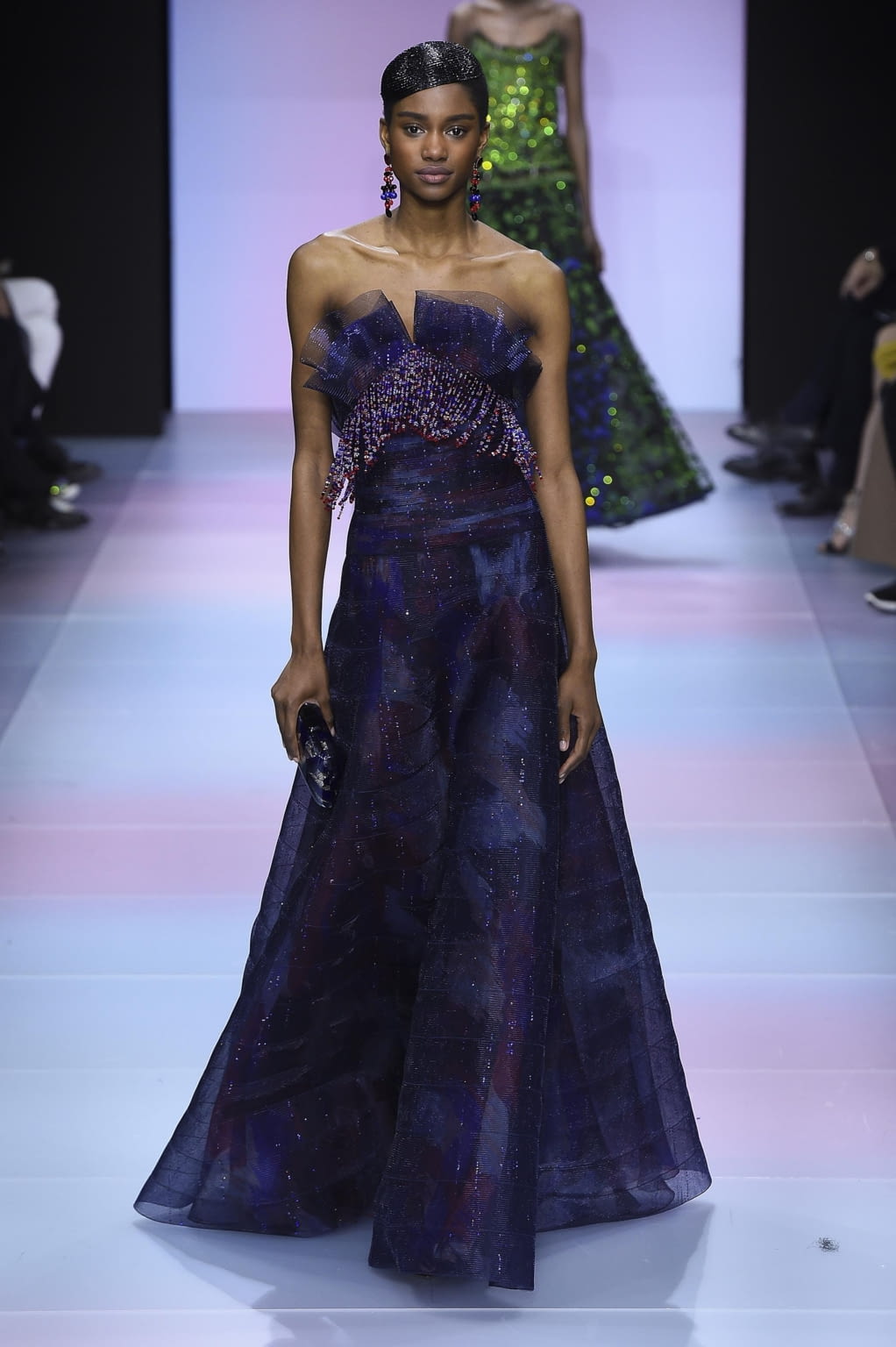 Fashion Week Paris Spring/Summer 2020 look 68 from the Giorgio Armani Privé collection couture