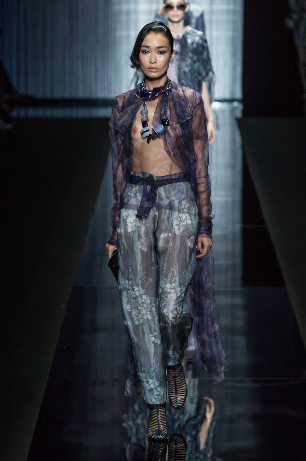 Fashion Week Milan Spring/Summer 2017 look 12 de la collection Giorgio Armani womenswear