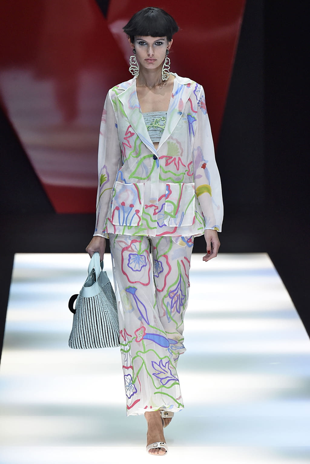 Fashion Week Milan Spring/Summer 2018 look 5 de la collection Giorgio Armani womenswear