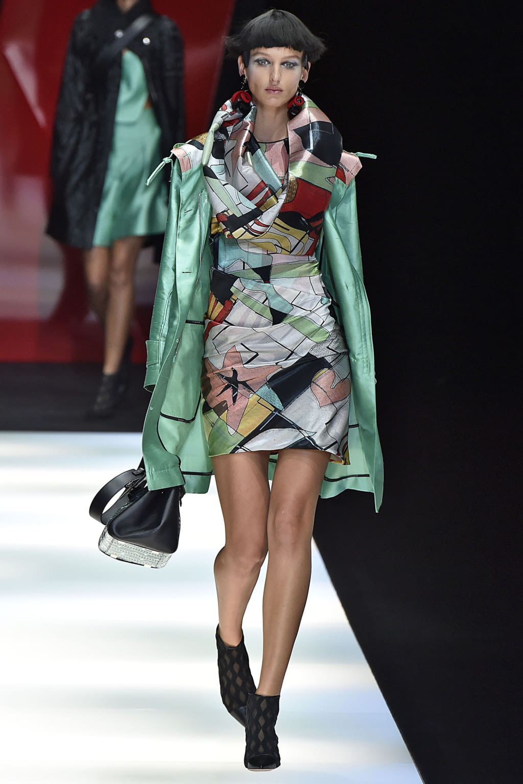 Fashion Week Milan Spring/Summer 2018 look 15 from the Giorgio Armani collection 女装