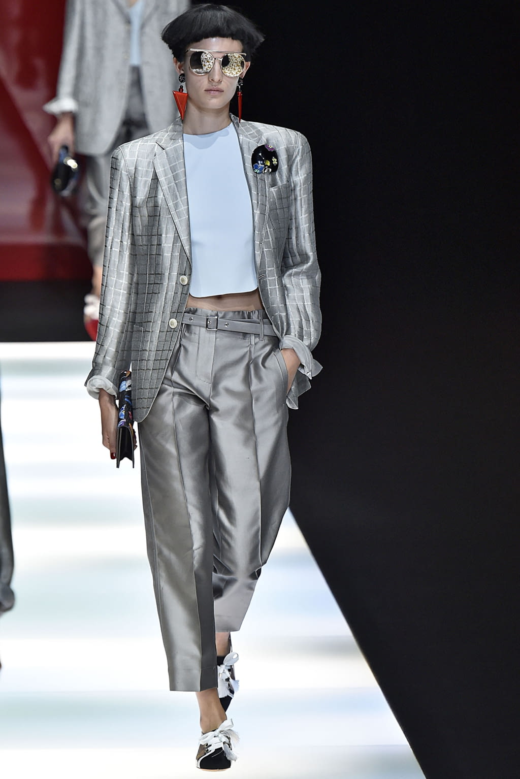 Fashion Week Milan Spring/Summer 2018 look 40 de la collection Giorgio Armani womenswear