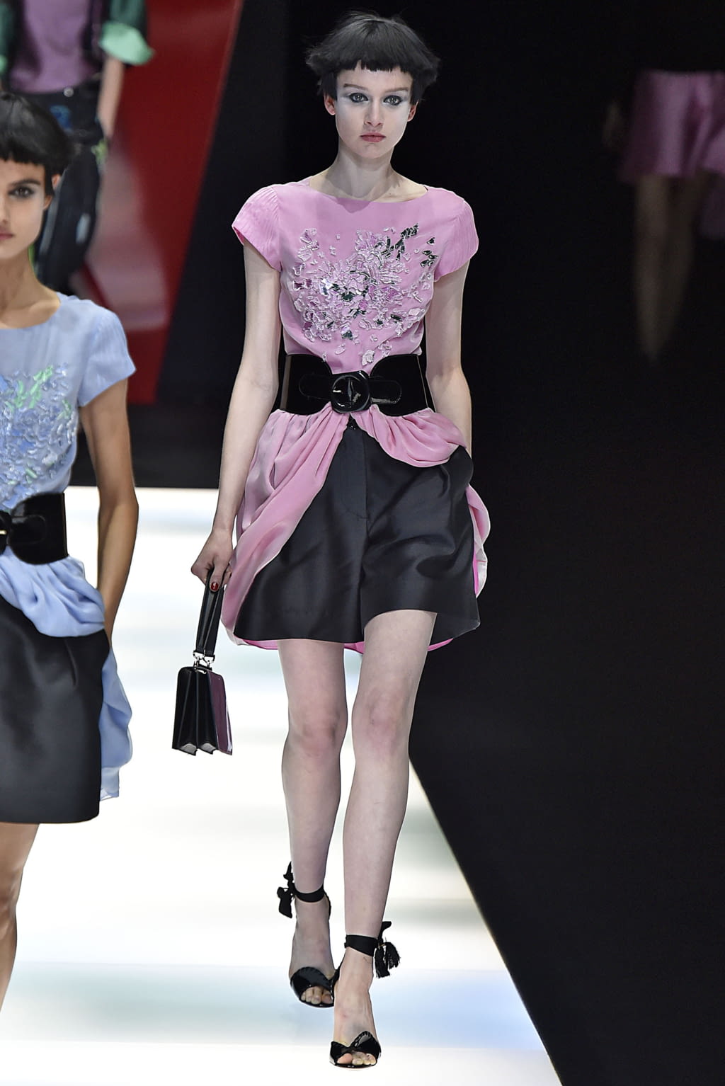 Fashion Week Milan Spring/Summer 2018 look 50 from the Giorgio Armani collection 女装