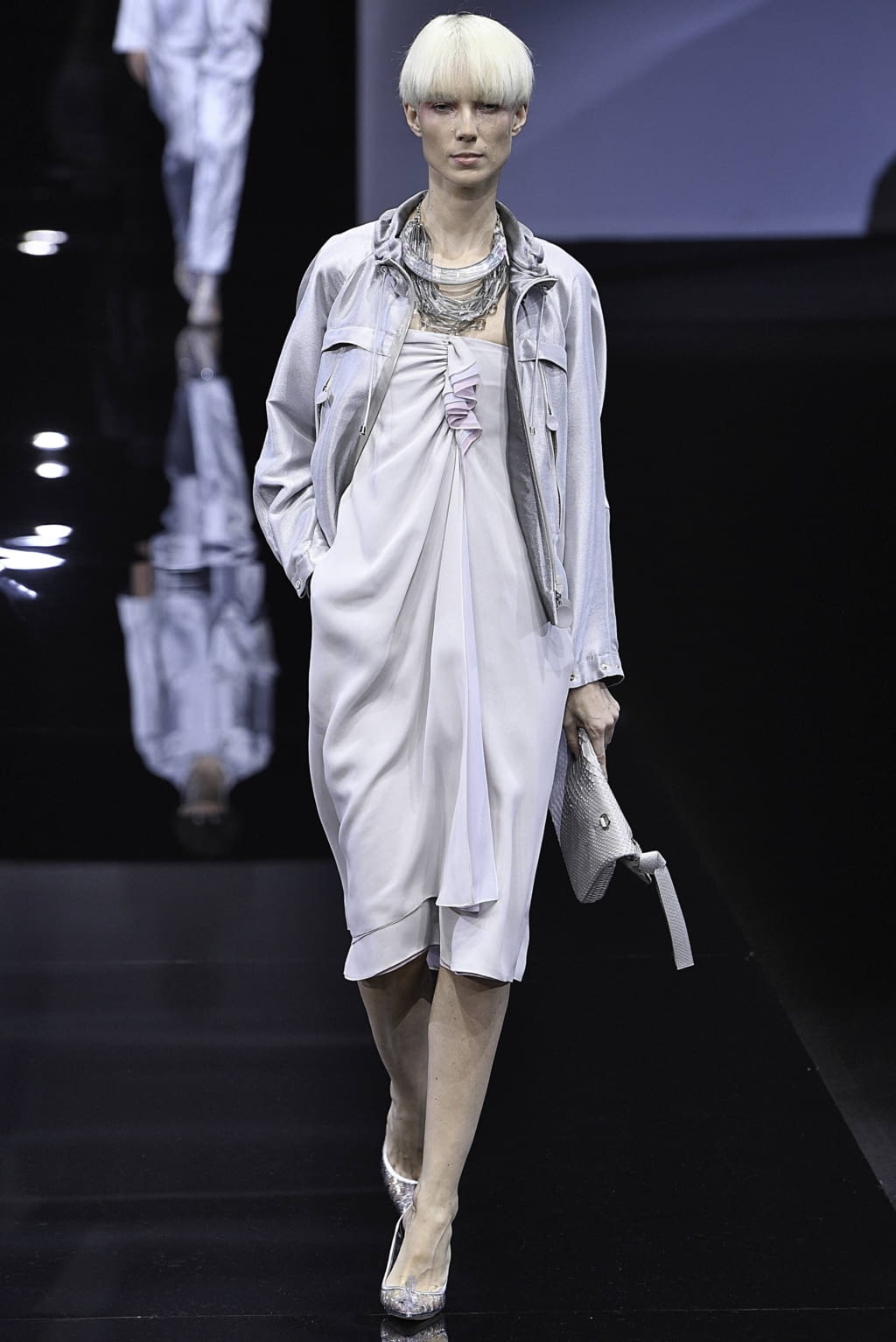 Fashion Week Milan Spring/Summer 2019 look 3 from the Giorgio Armani collection 女装