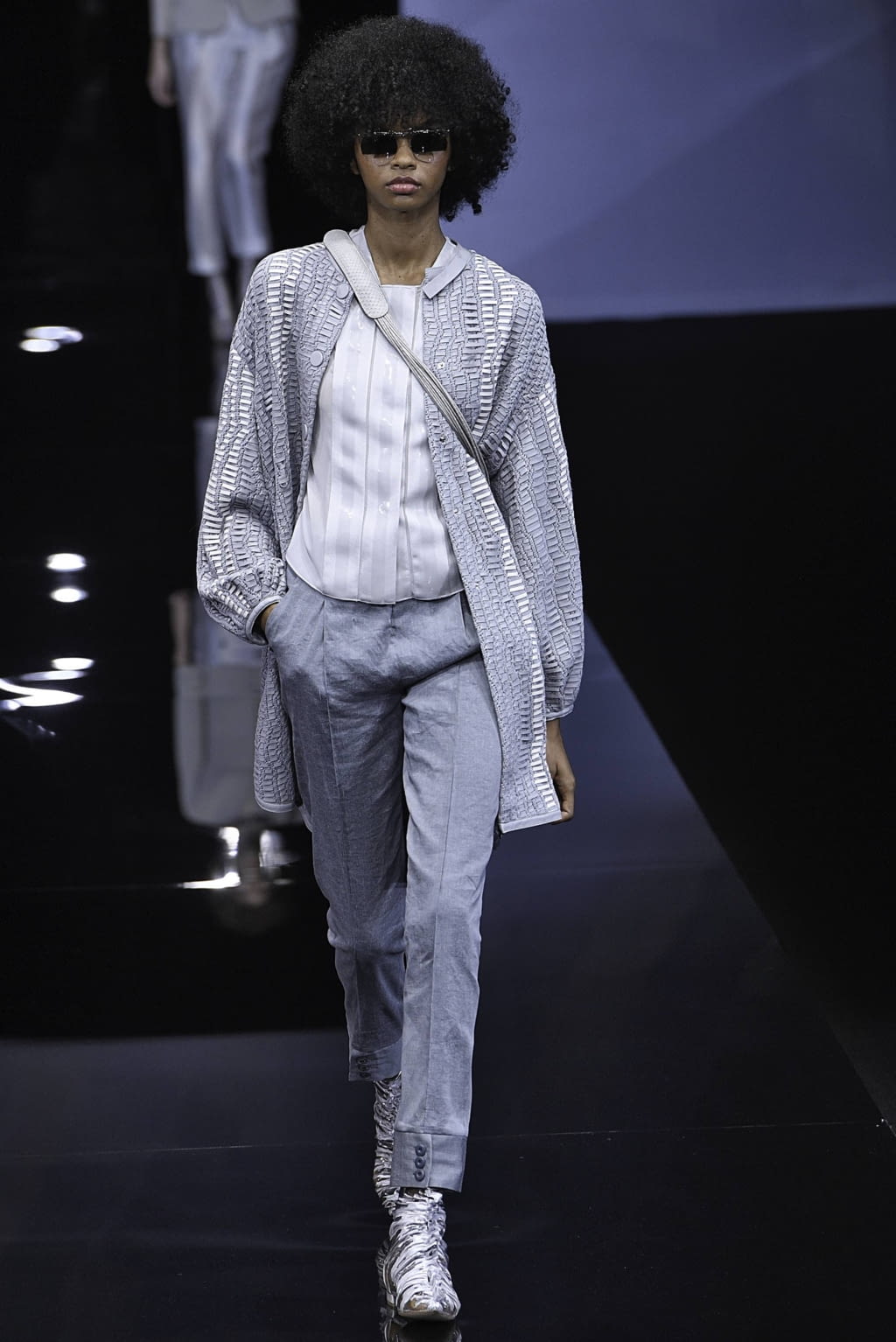 Fashion Week Milan Spring/Summer 2019 look 5 from the Giorgio Armani collection womenswear