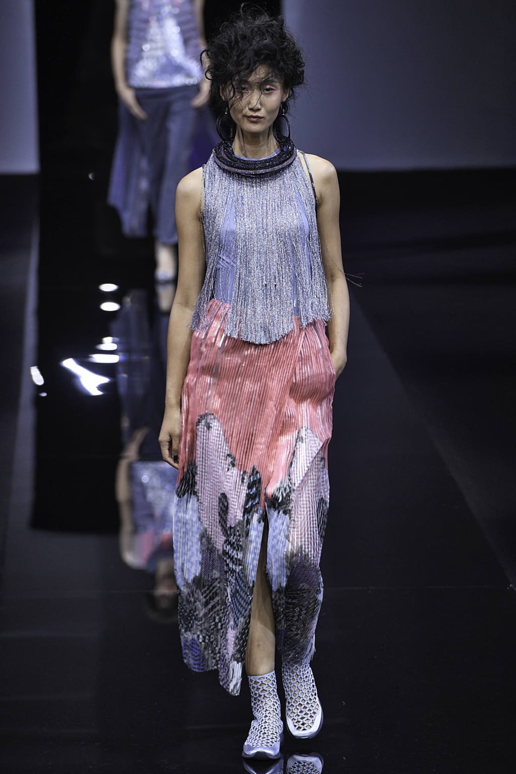 Fashion Week Milan Spring/Summer 2019 look 32 de la collection Giorgio Armani womenswear