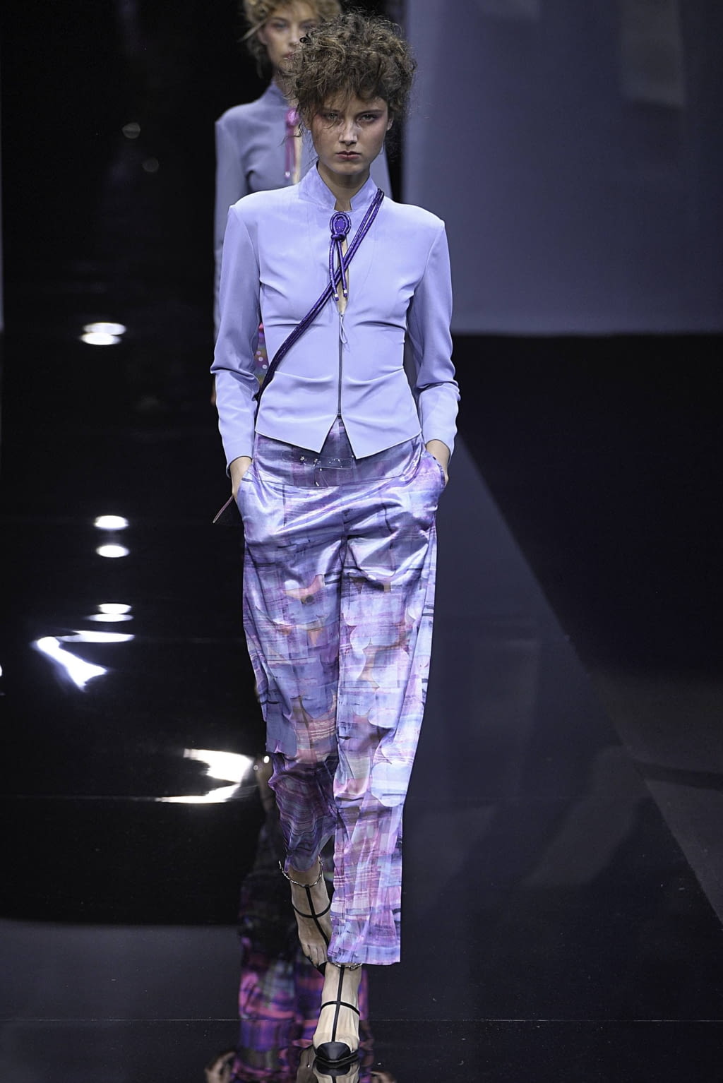 Fashion Week Milan Spring/Summer 2019 look 34 from the Giorgio Armani collection 女装