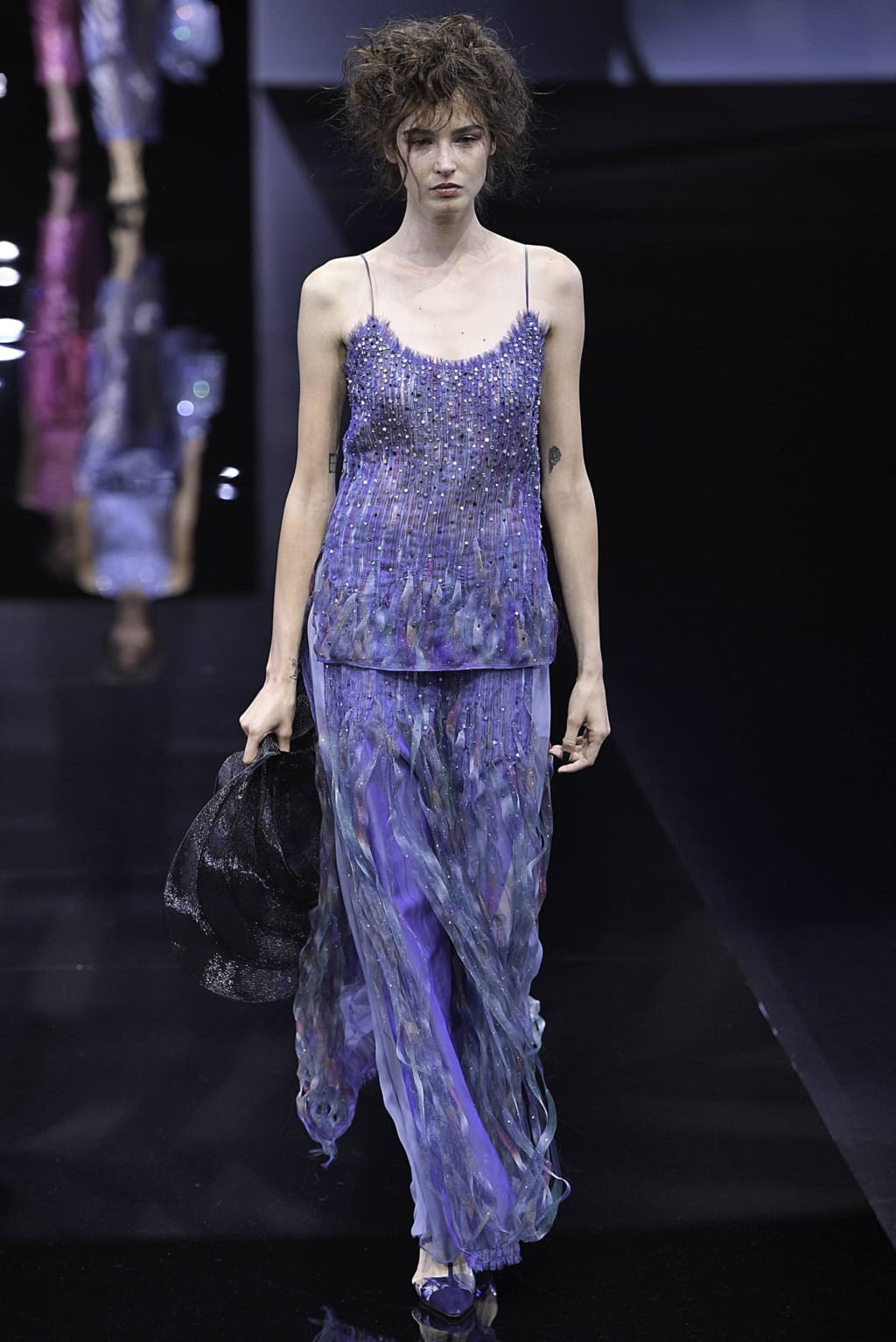 Fashion Week Milan Spring/Summer 2019 look 43 from the Giorgio Armani collection 女装