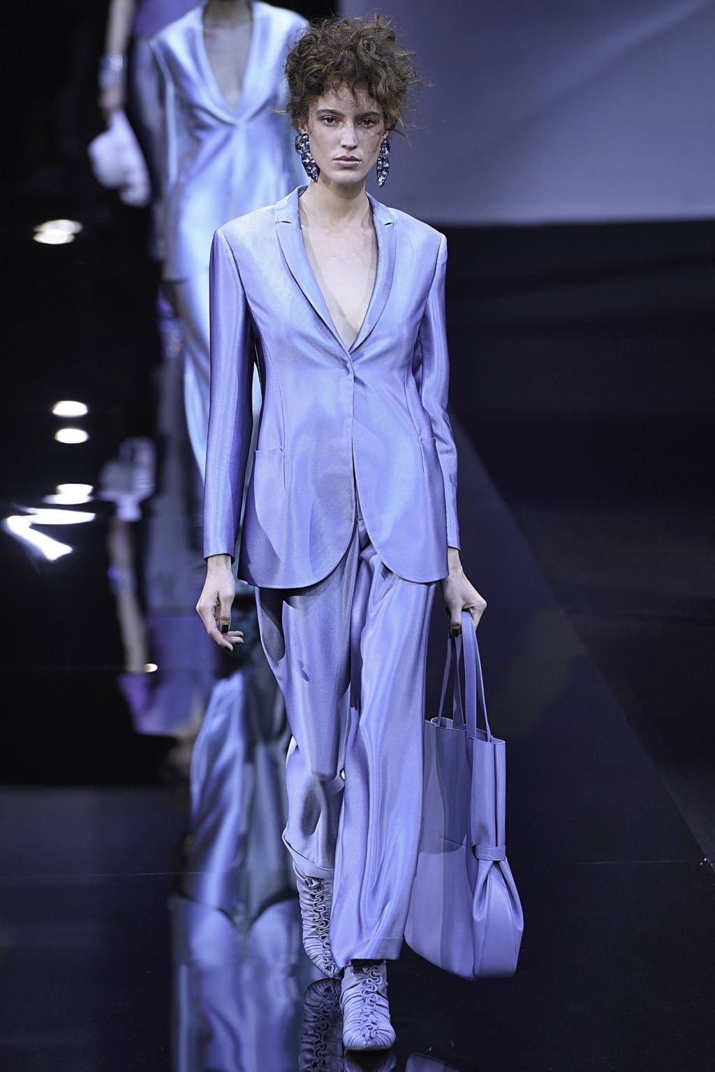 Fashion Week Milan Spring/Summer 2019 look 49 from the Giorgio Armani collection womenswear