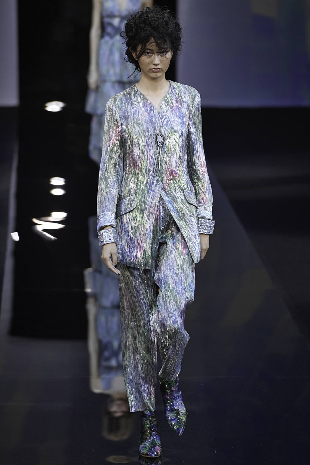 Fashion Week Milan Spring/Summer 2019 look 58 from the Giorgio Armani collection womenswear