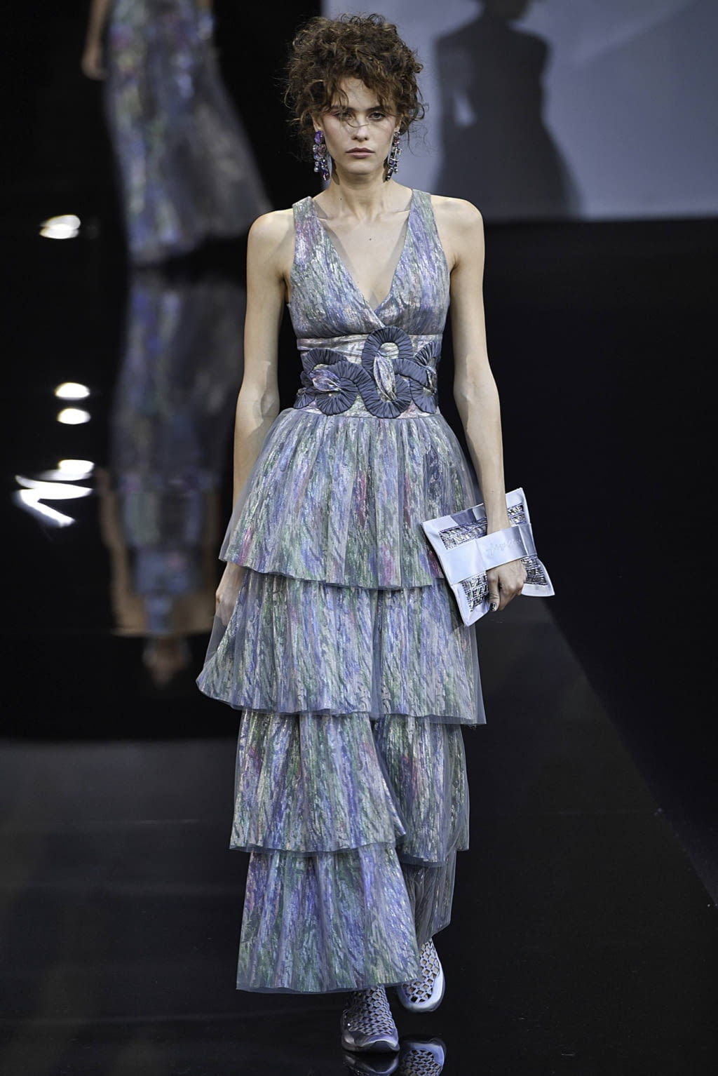 Fashion Week Milan Spring/Summer 2019 look 59 from the Giorgio Armani collection womenswear