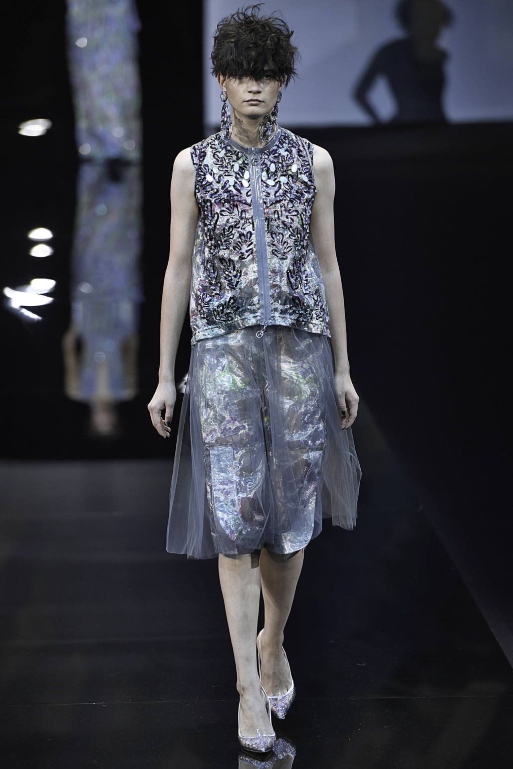 Fashion Week Milan Spring/Summer 2019 look 68 de la collection Giorgio Armani womenswear