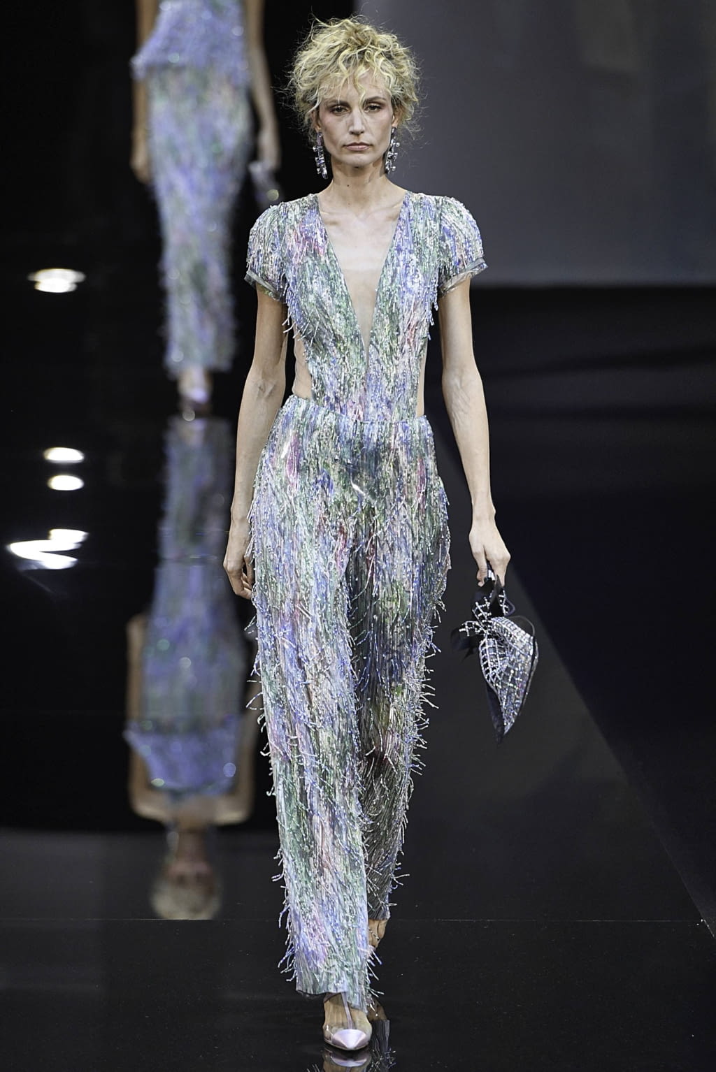 Fashion Week Milan Spring/Summer 2019 look 71 from the Giorgio Armani collection 女装