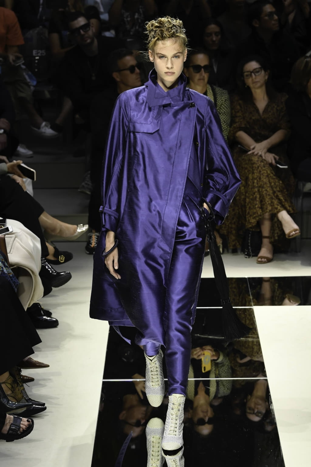 Fashion Week Milan Spring/Summer 2020 look 11 from the Giorgio Armani collection womenswear