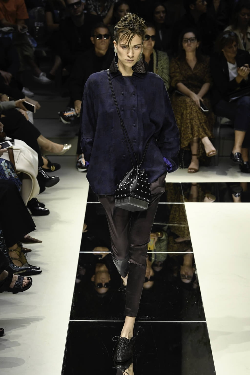 Fashion Week Milan Spring/Summer 2020 look 15 from the Giorgio Armani collection womenswear